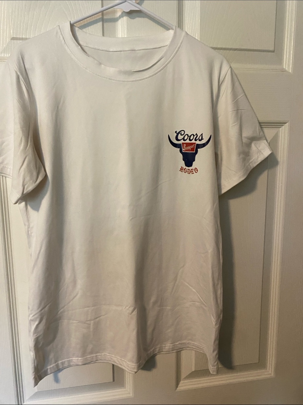 Coors banquet Rodeo Short Sleeve tee - White